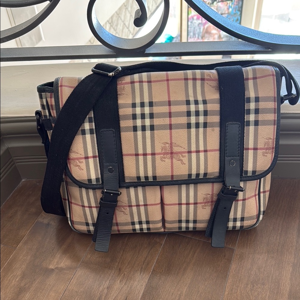 Vintage Burberry Laptop Bag